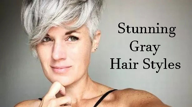 10 Stunning Hairstyles For Gray Hair Over 50